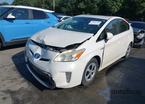 2012 Toyota Prius Three z USA, uszkodzony, nr VIN JTDKN3DU5C5418327